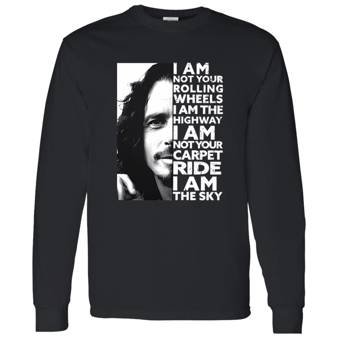 1062-10145-108557621 Audioslave I Am Not Your Rolling Wheels I Am The Highway Shirt
