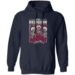 Bad Religion Fire Bunning Skeleton Shirt