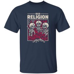Bad Religion Fire Bunning Skeleton Shirt