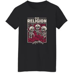 Bad Religion Fire Bunning Skeleton Shirt
