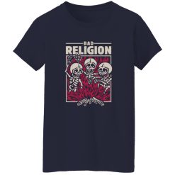 Bad Religion Fire Bunning Skeleton Shirt