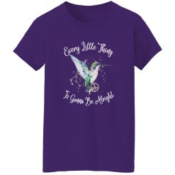 Every Little Thing Is Gonna Be Alright Hummingbird Bob Marley Shirt – Reggae Inspired Graphic Tee