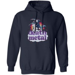 Death Metal The Grim Reaper And Unicorn Rainbow Shirt