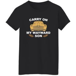 Carry On My Wayward Son Supernatural Impala Cool Design Shirt