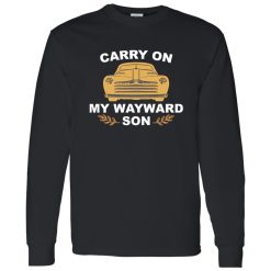 Carry On My Wayward Son Supernatural Impala Cool Design Shirt
