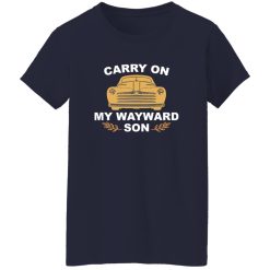 Carry On My Wayward Son Supernatural Impala Cool Design Shirt