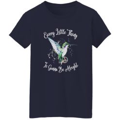Every Little Thing Is Gonna Be Alright Hummingbird Bob Marley Shirt – Reggae Inspired Graphic Tee