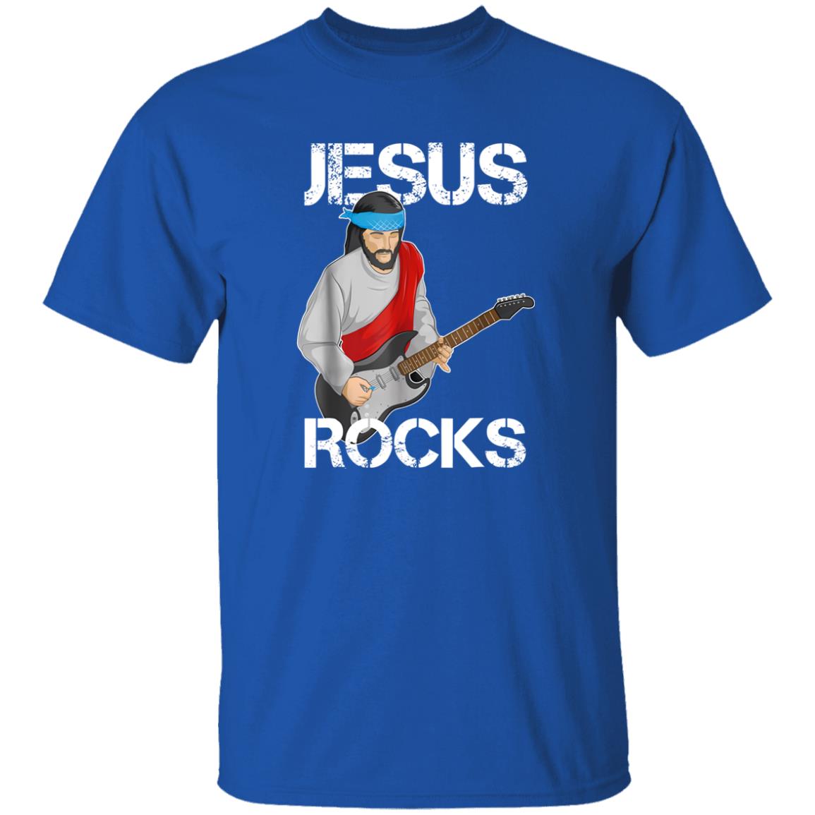 1049-9971-108589078 Jesus With Rocks Christian Shirt
