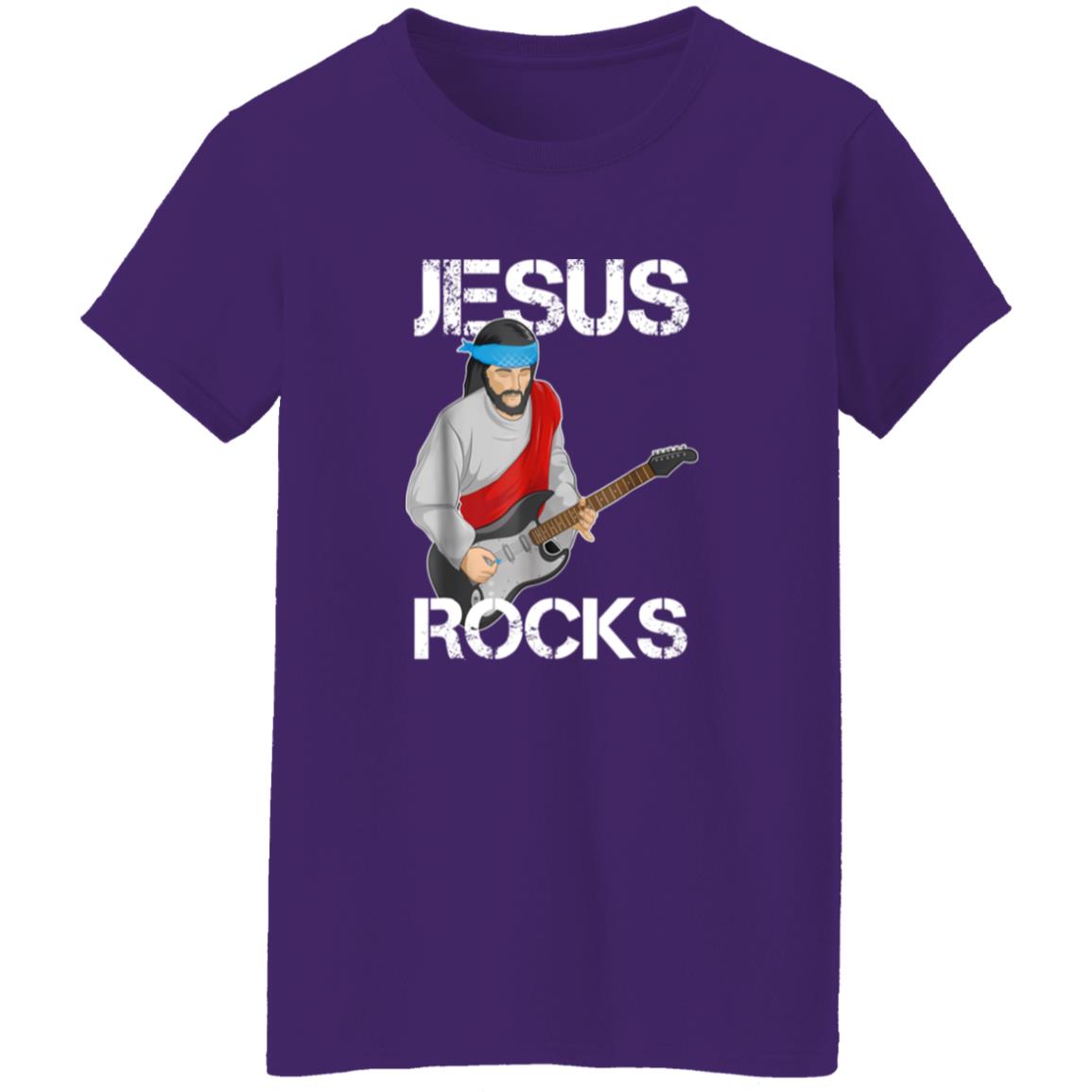 1054-10065-108589079 Jesus With Rocks Christian Shirt