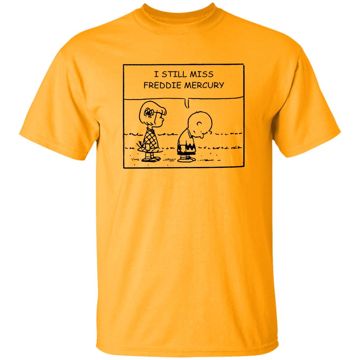 1049-9959-108590912 Charlie Brown And Peppermint Patty I Still Miss Freddie Mercury Shirt