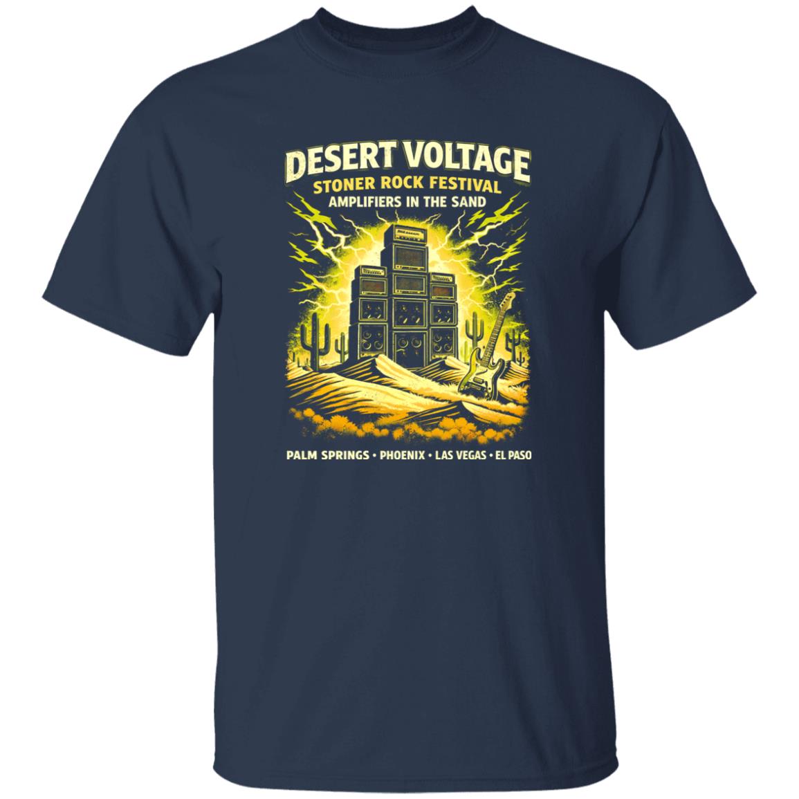1049-9966-108594688 Desert Voltage Stoner Rock Festival Shirt