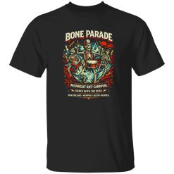 Bone Parade Skeleton Rock Carnival Shirt