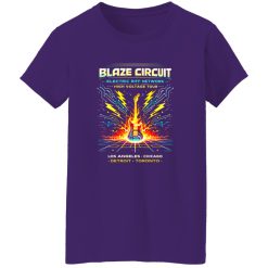 Blaze Circuit Electric Rock Tour Shirt