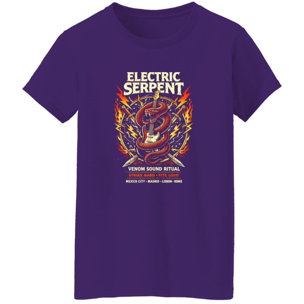 1054-10065-108594713 Electric Serpent Hard Rock Ritual Shirt