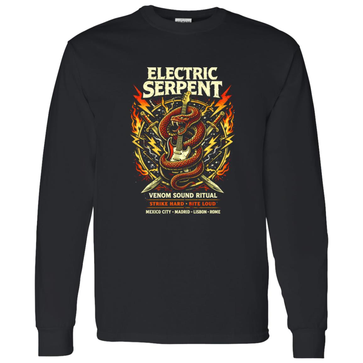 1062-10145-108594714 Electric Serpent Hard Rock Ritual Shirt