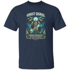Ghost Signal Retro Broadcast Rock Shirt