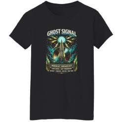 Ghost Signal Retro Broadcast Rock Shirt