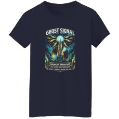 Ghost Signal Retro Broadcast Rock Shirt