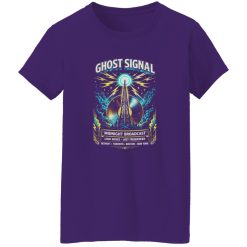 Ghost Signal Retro Broadcast Rock Shirt