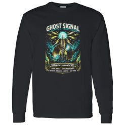 Ghost Signal Retro Broadcast Rock Shirt