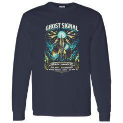 Ghost Signal Retro Broadcast Rock Shirt