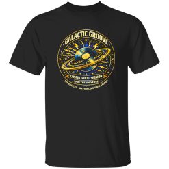 Galactic Vinyl Groove Space Rock Shirt