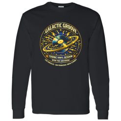 Galactic Vinyl Groove Space Rock Shirt