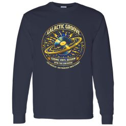 Galactic Vinyl Groove Space Rock Shirt
