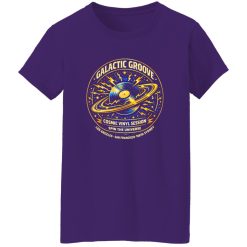 Galactic Vinyl Groove Space Rock Shirt