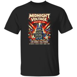 Midnight Voltage Arena Tour 1986 Shirt