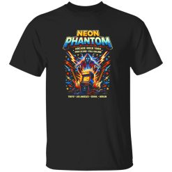 Neon Phantom Arcade Rock 1989 Shirt