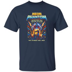 Neon Phantom Arcade Rock 1989 Shirt