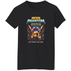 Neon Phantom Arcade Rock 1989 Shirt