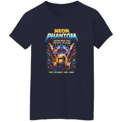 Neon Phantom Arcade Rock 1989 Shirt