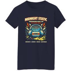 Midnight Static Underground Indie Gig Shirt