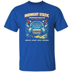 Midnight Static Underground Indie Gig Shirt