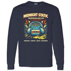 Midnight Static Underground Indie Gig Shirt