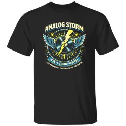Analog Storm Revival Rock Shirt – Vintage Rock Energy Reimagined