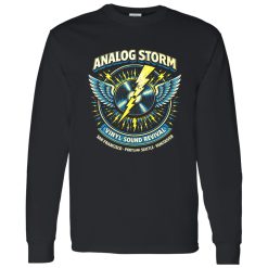 Analog Storm Revival Rock Shirt – Vintage Rock Energy Reimagined