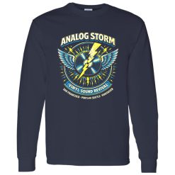 Analog Storm Revival Rock Shirt – Vintage Rock Energy Reimagined