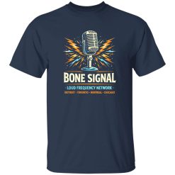 Bone Signal Broadcast Rock Shirt – Identity-Driven Rock Graphic Tee