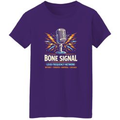 Bone Signal Broadcast Rock Shirt – Identity-Driven Rock Graphic Tee