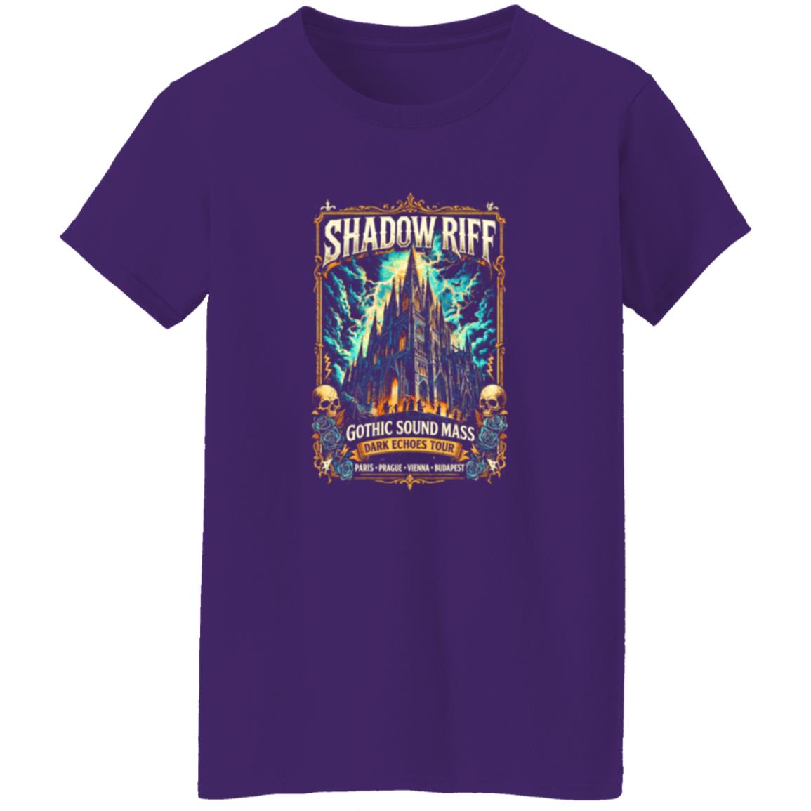 1054-10065-108606856 Shadow Riff Gothic Cathedral Tour 2 Shirt
