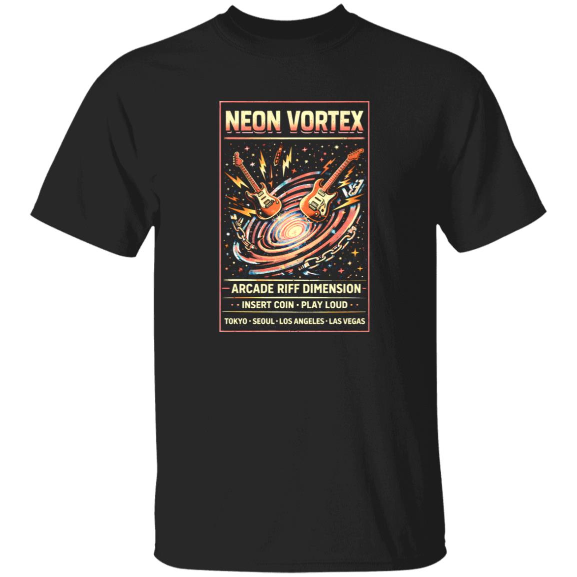 1049-9953-108606763 Neon Vortex Arcade Rock Shirt