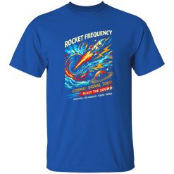Retro Rocket Frequency Space Rock Shirt