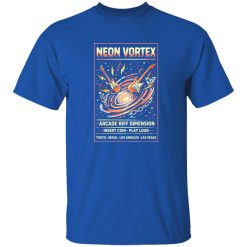 Neon Vortex Arcade Rock Shirt