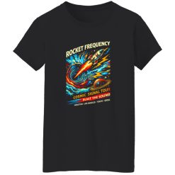 Retro Rocket Frequency Space Rock Shirt