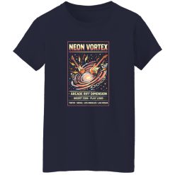 Neon Vortex Arcade Rock Shirt