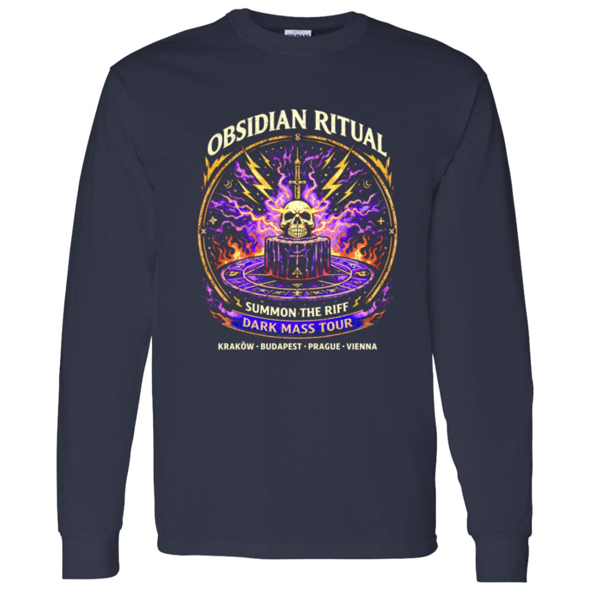 1062-10156-108606876 Obsidian Ritual Occult Metal Shirt
