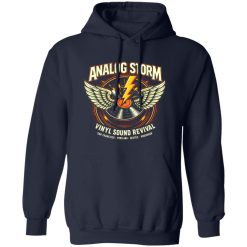 Analog Storm Vinyl Revival Rock Shirt